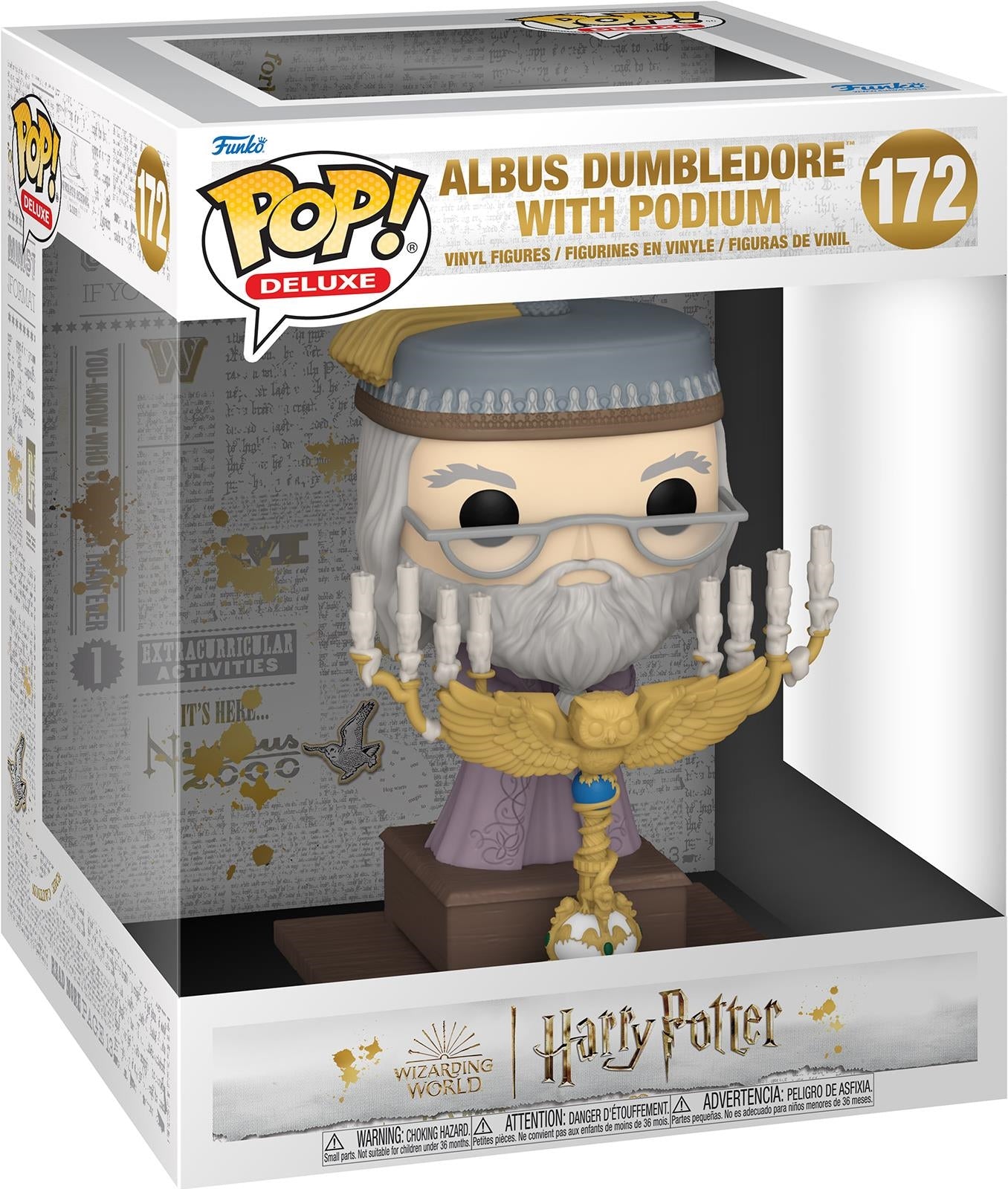 Harry Potter: Funko Pop! Deluxe - Albus Dumbledore With Podium (Vinyl Figure 172)