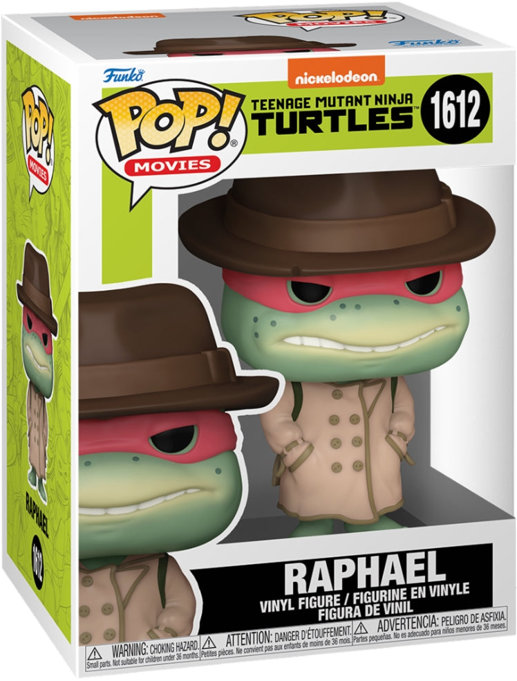 Teenage Mutant Ninja Turtles: Funko Pop! Raphael With Coat And Hat (Vinyl Figure 1612)