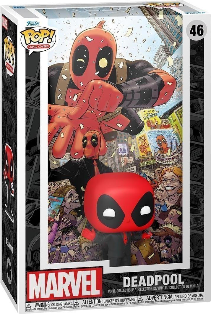 Marvel: Funko Pop! Comic Covers - Deadpool (Vinyl Figure 46)