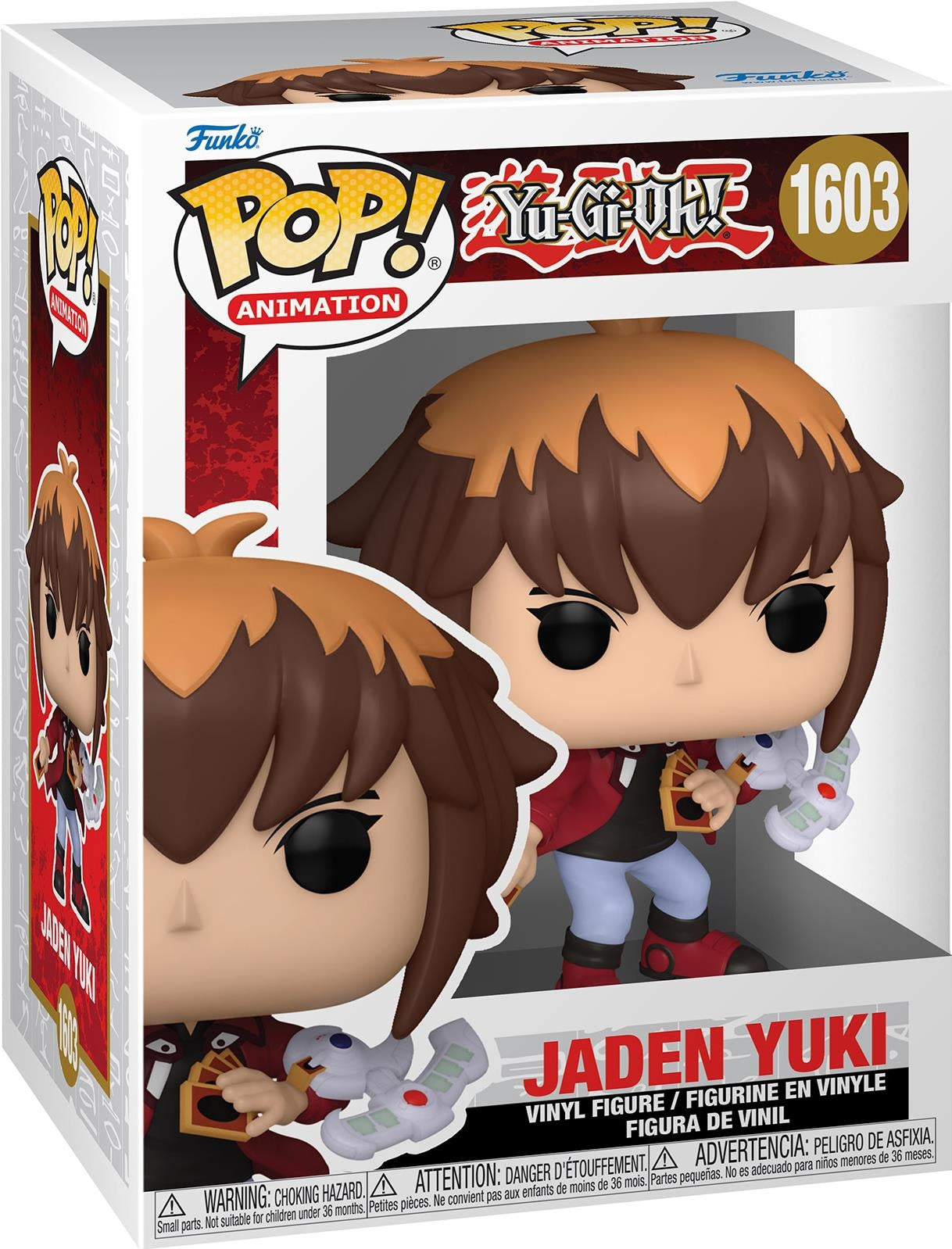 Yu-Gi-Oh!: Funko Pop! Animation - Jaden Yuki (Vinyl Figure 1603)