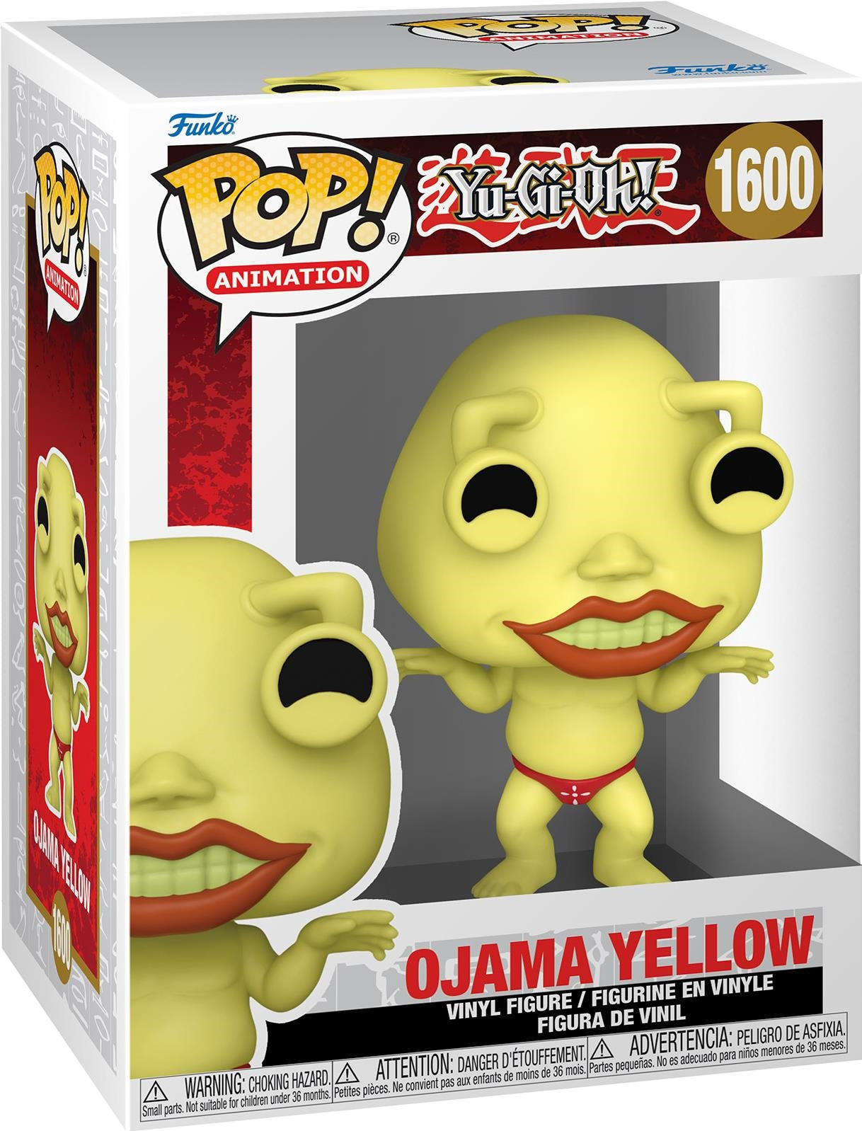 Yu-Gi-Oh!: Funko Pop! Animation - Ojama Yellow (Vinyl Figure 1600)