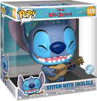 Disney: Funko Pop! Jumbo - Lilo & Stitch - Stitch With Ukulele (Vinyl Figure 1419)