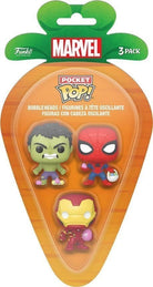 Marvel: Funko Carrot Pocket Pop - Hulk / Spiderman / Iron Man