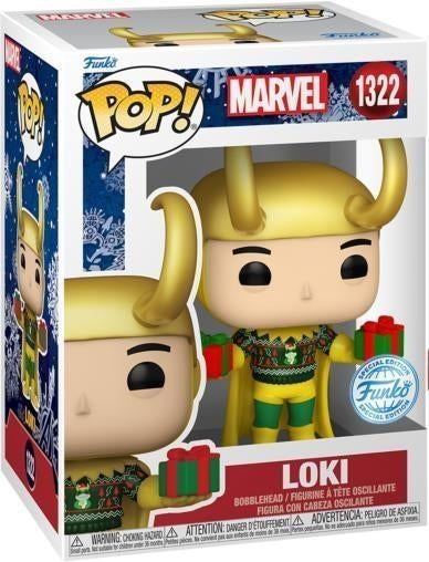 Marvel: Funko Pop! - Holiday - Loki With Sweater (Vinyl Figure 1322)