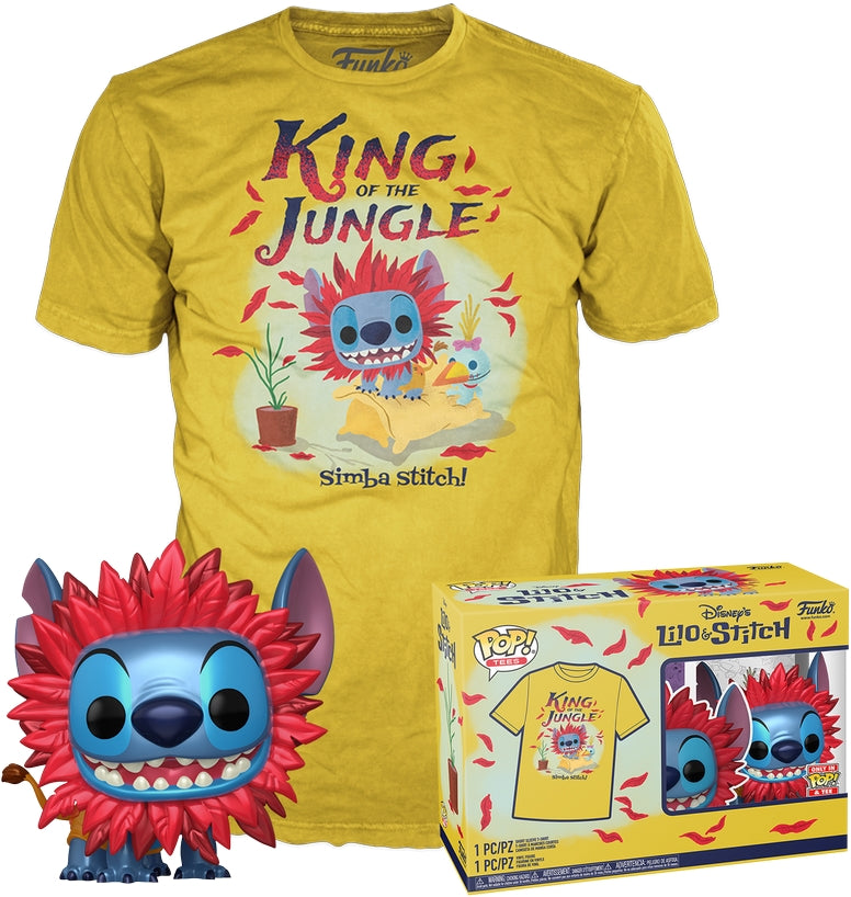 Disney: Funko Pop&Tee - Lilo & Stitch Costume - Simba Tg. M