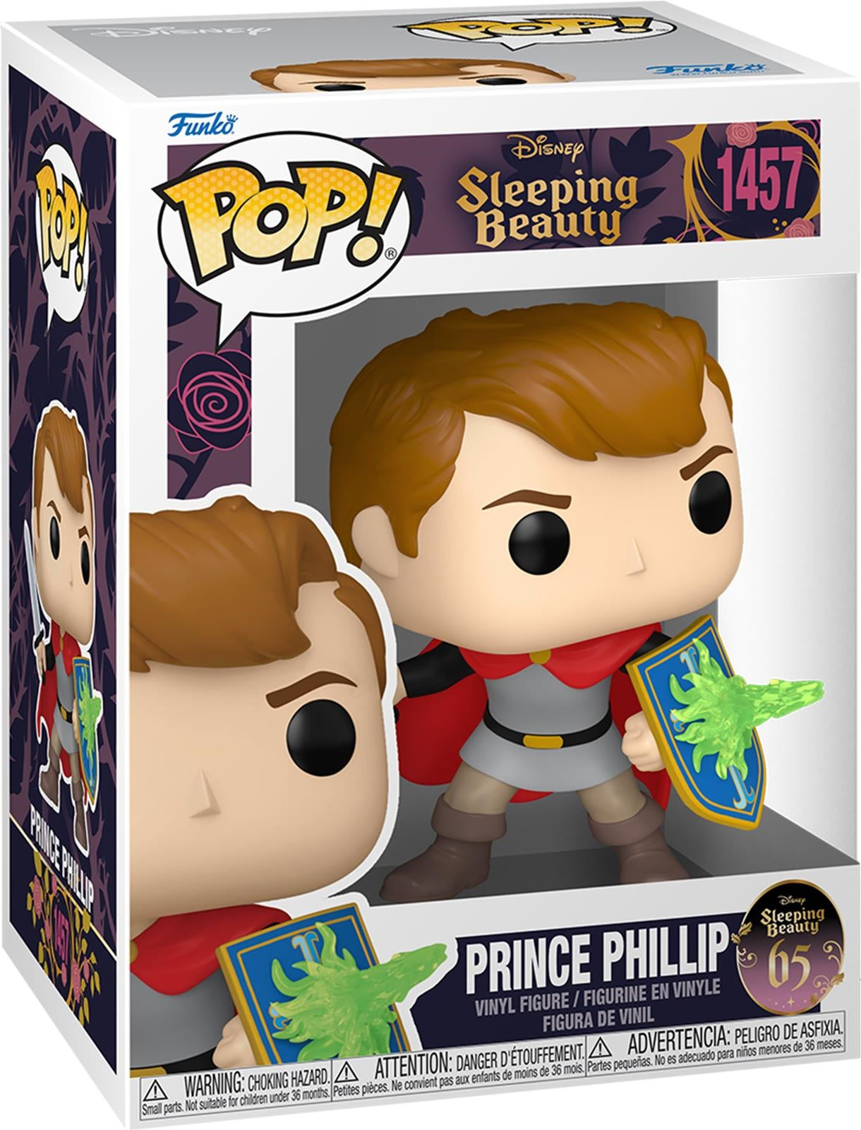 Disney: Funko Pop! - Sleeping Beauty 65Th Anniversary - Prince Phillip (Vinyl Figure 1457)