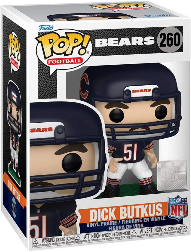 NFL: Funko Pop! Football - Bears - Dick Butkus (Vinyl Figure 260)