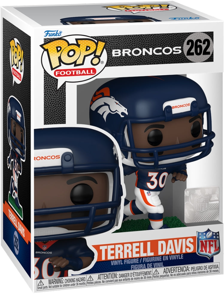 NFL: Funko Pop! Football - Broncos - Terrell Davis (Vinyl Figure 262)