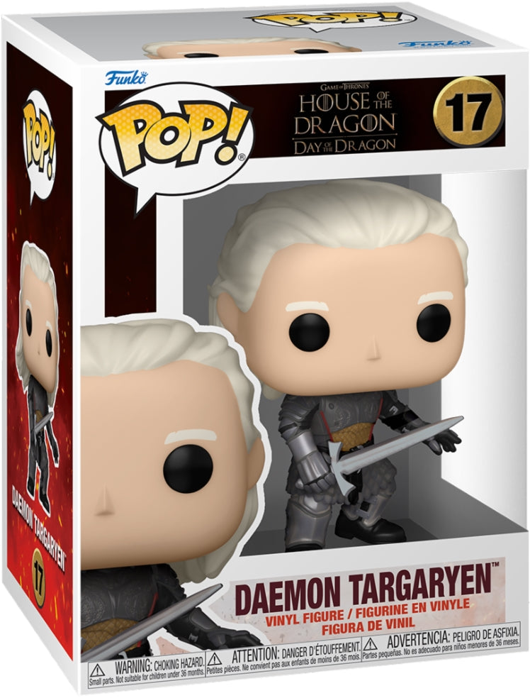 House Of The Dragon: Funko Pop! - Daemon Targaryen (Vinyl Figure 17)