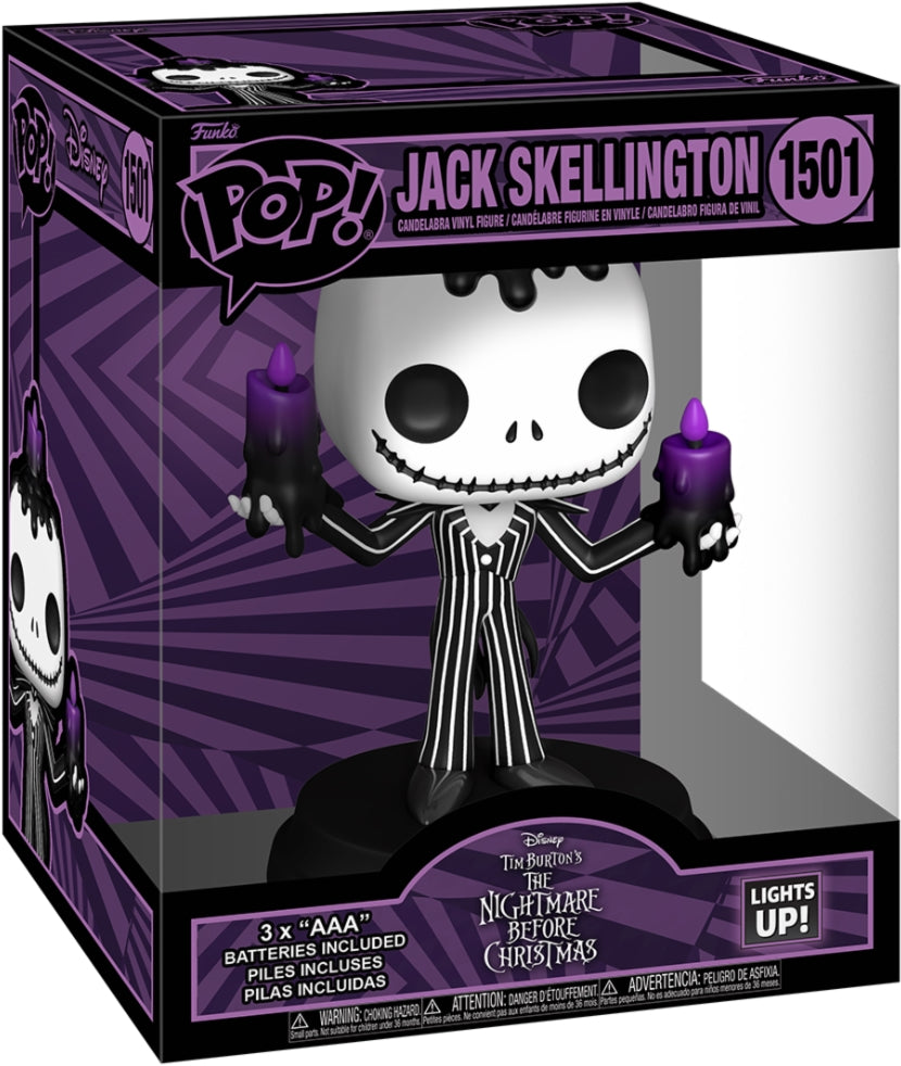Disney: Funko Pop! Light Up - The Nightmare Before Christmas - Jack Skellington (Vinyl Figure 1501)