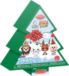 Rudolph: Funko Pop! Keychain 4-Pack - Tree Holiday Box