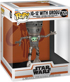 Star Wars: Funko Pop! Deluxe - IG-12 With Grogu (Vinyl Figure 720)