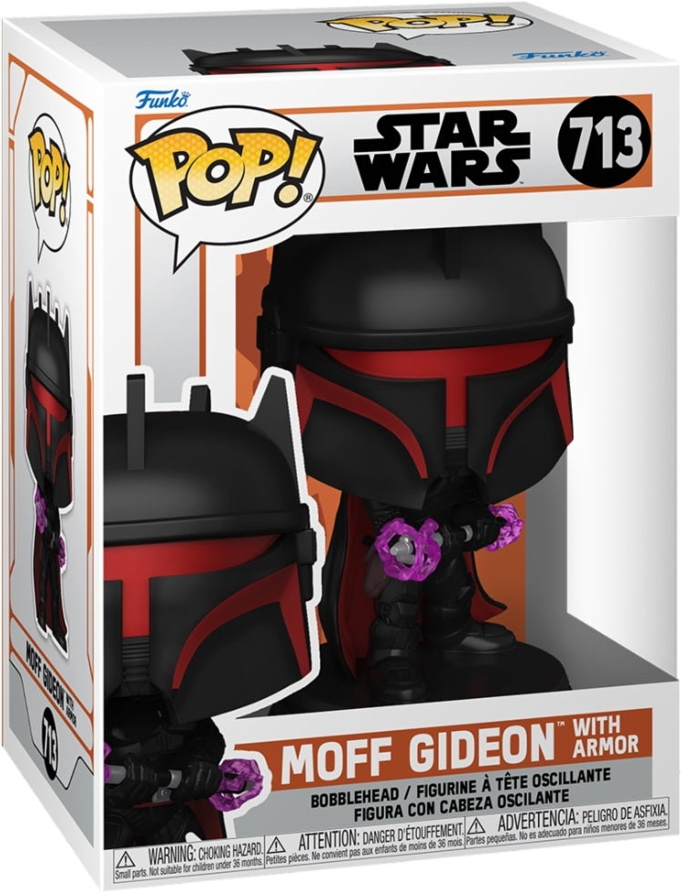 Star Wars: Funko Pop! - Moff Gideon With Armor (Vinyl Figure 713)