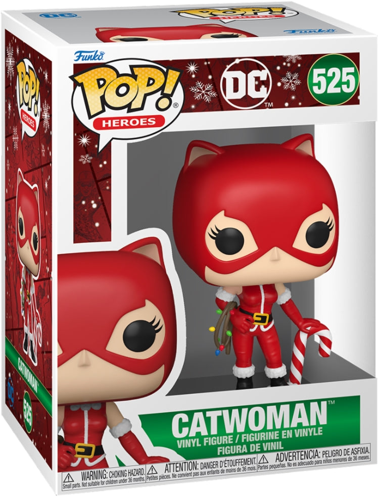 Dc Comics: Funko: Pop! Holiday 2024 - Catwoman (Vinyl Figure 525)