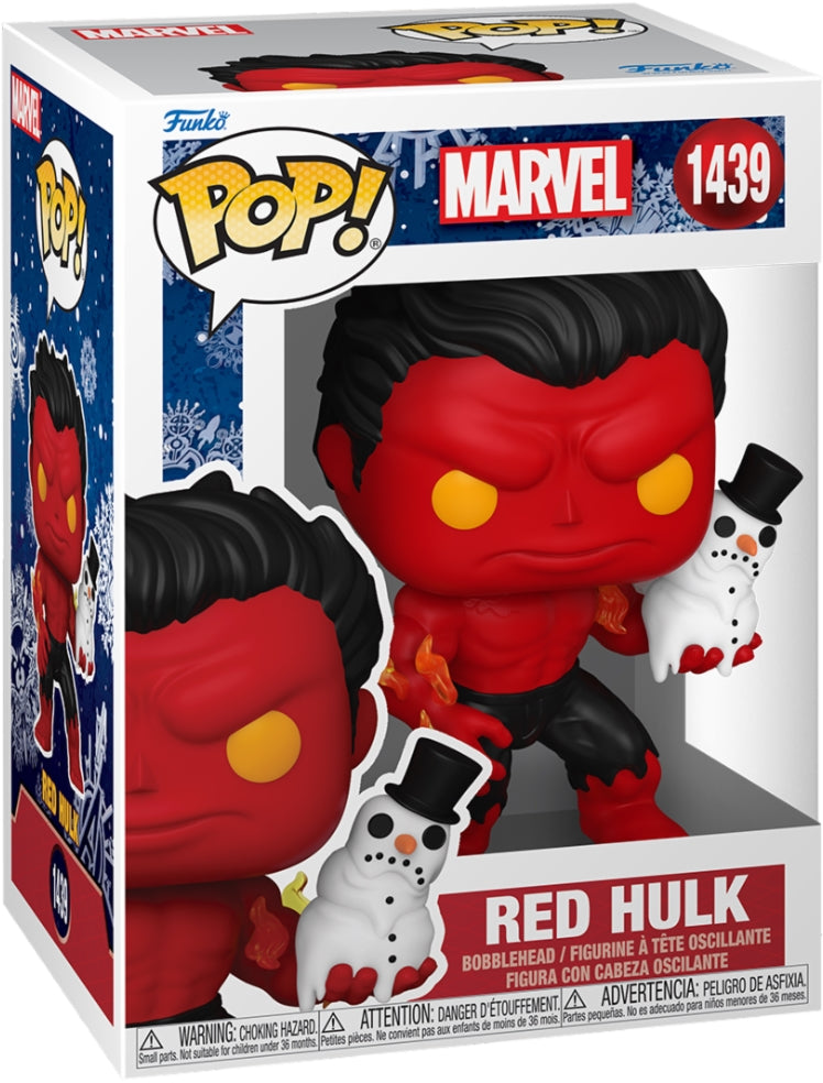 Marvel: Funko: Pop! Holiday 2024 - Red Hulk (Vinyl Figure 1439)