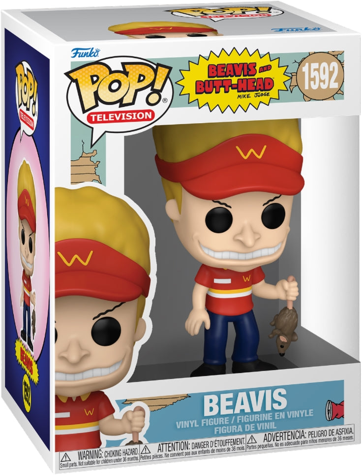 Beavis And Butthead: Funko: Pop! Television - Beavis (Vinyl Figure 1592)