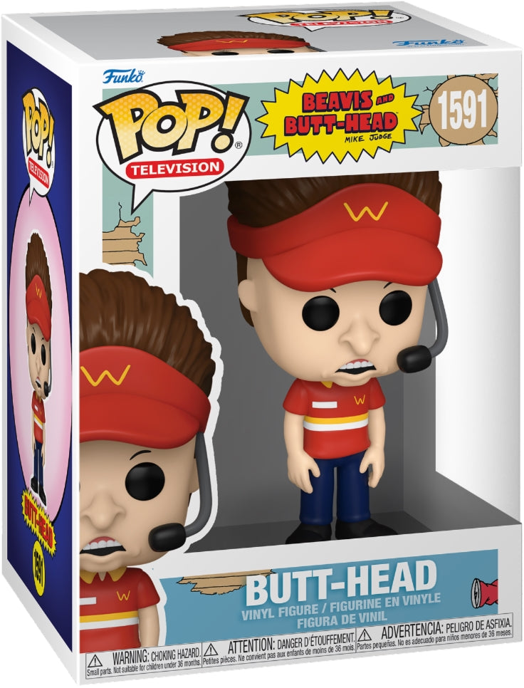 Beavis And Butthead: Funko: Pop! Television - Butt-Head (Vinyl Figure 1591)