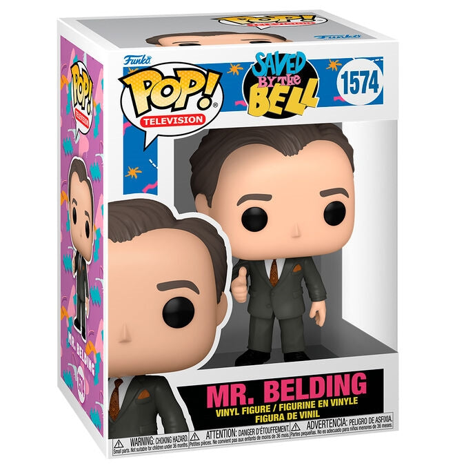 Saved By The Bell: Funko Pop! TV -30th - Mr. Belding (Vinyl Figure 1574)