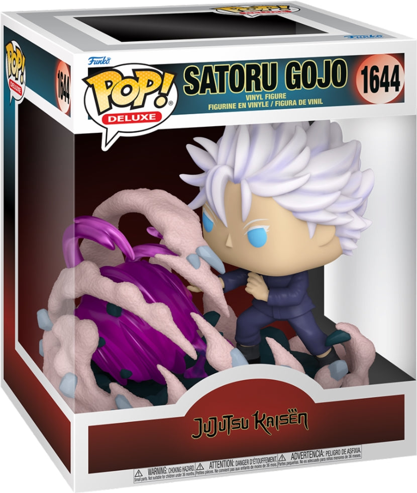 Jujutsu Kaisen: Funko Pop! Deluxe - Satoru Gojo - Hollow Technique Purple (Vinyl Figure 1644)