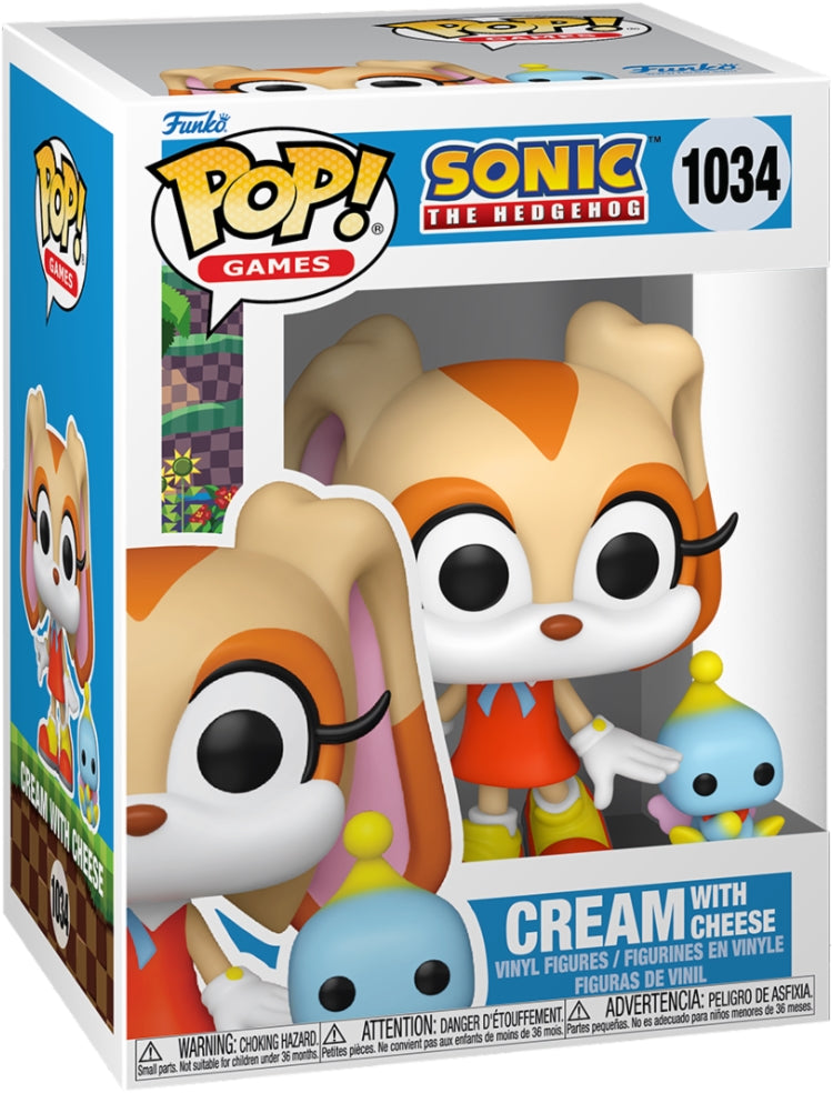 Sonic The Hedgehog: Funko Pop&Buddy - Cream With Cheese (Vinyl Figure 1034)