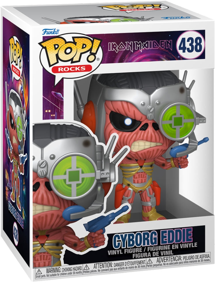 Iron Maiden: Funko Pop! Rocks - Cyborg Eddie (Vinyl Figure 438)