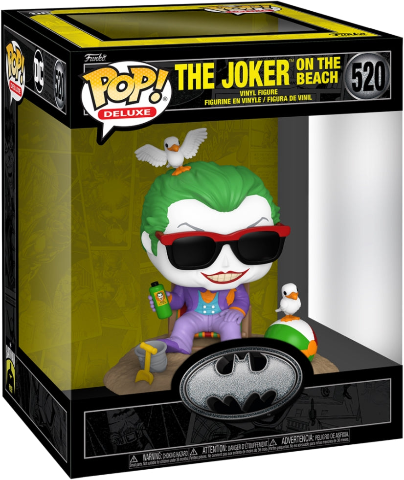 DC Comics: Funko Pop! Deluxe - Batman 85Th Anniversary - The Joker (Beach) (Vinyl Figure 520)