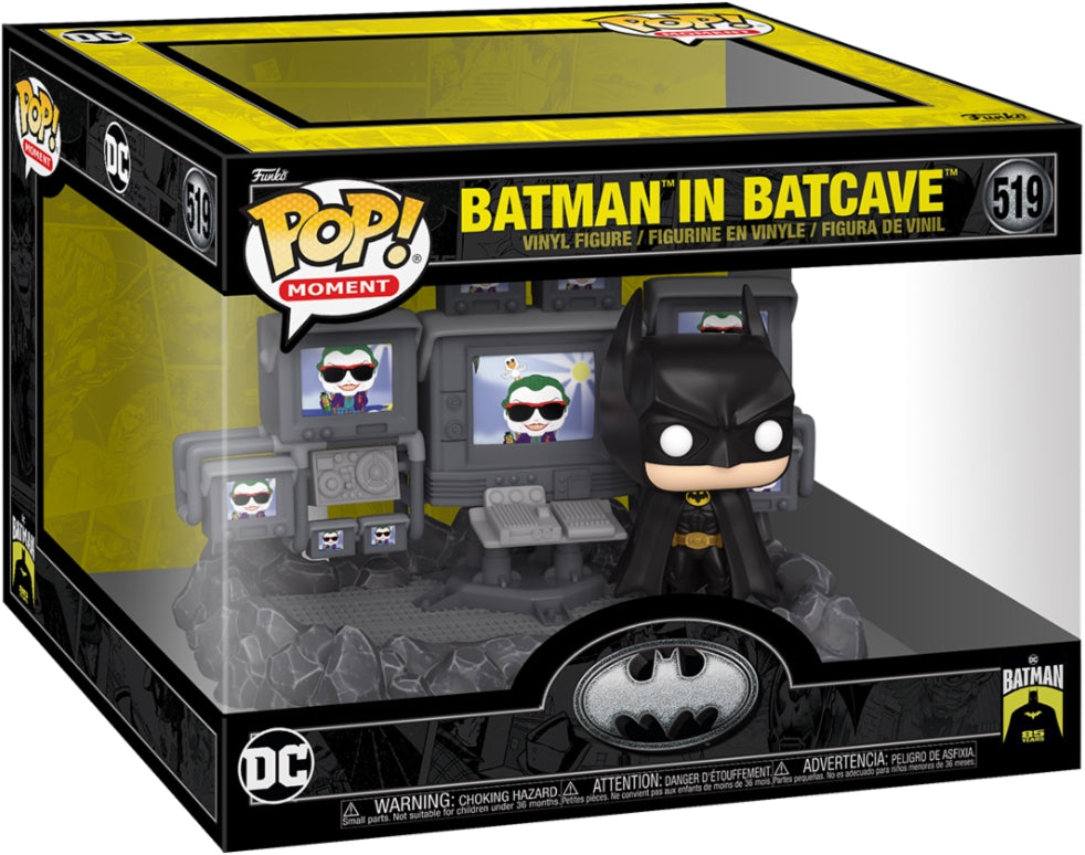 DC Comics: Funko Pop! Moment - Batman 85Th Anniversary - Batman In Batcave (Vinyl Figure 519)