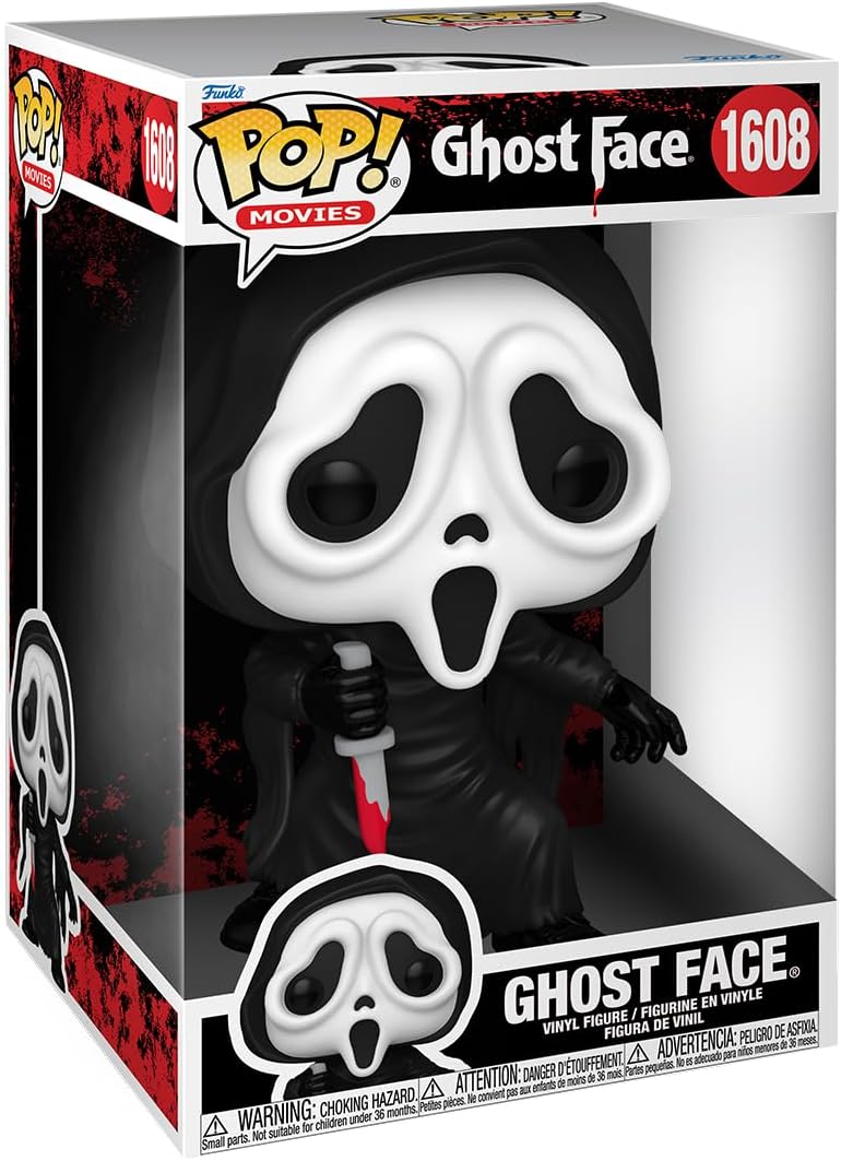 Scream: Funko Pop! Jumbo - Movies - Ghostface (Vinyl Figure 1608)