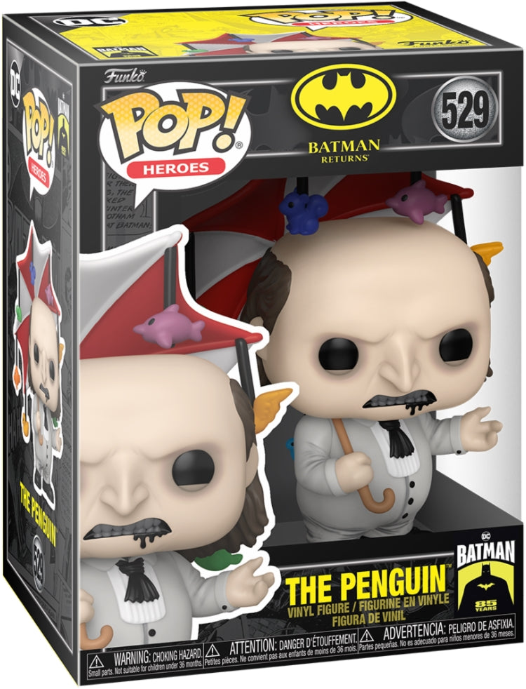 Dc Comics: Funko Pop! Heroes - Batman Returns - The Penguin (Vinyl Figure 529)