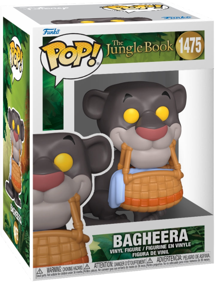 Disney: Funko Pop! - The Jungle Book - Bagheera With Basket (Vinyl Figure 1475)