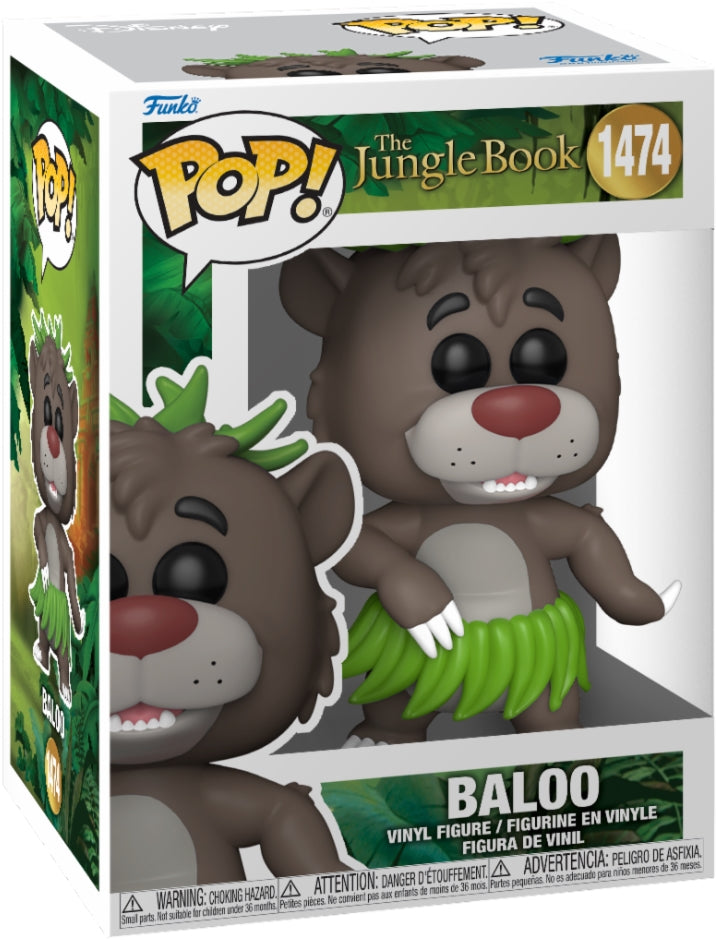 Disney: Funko Pop! - The Jungle Book - Baloo (Vinyl Figure 1474)