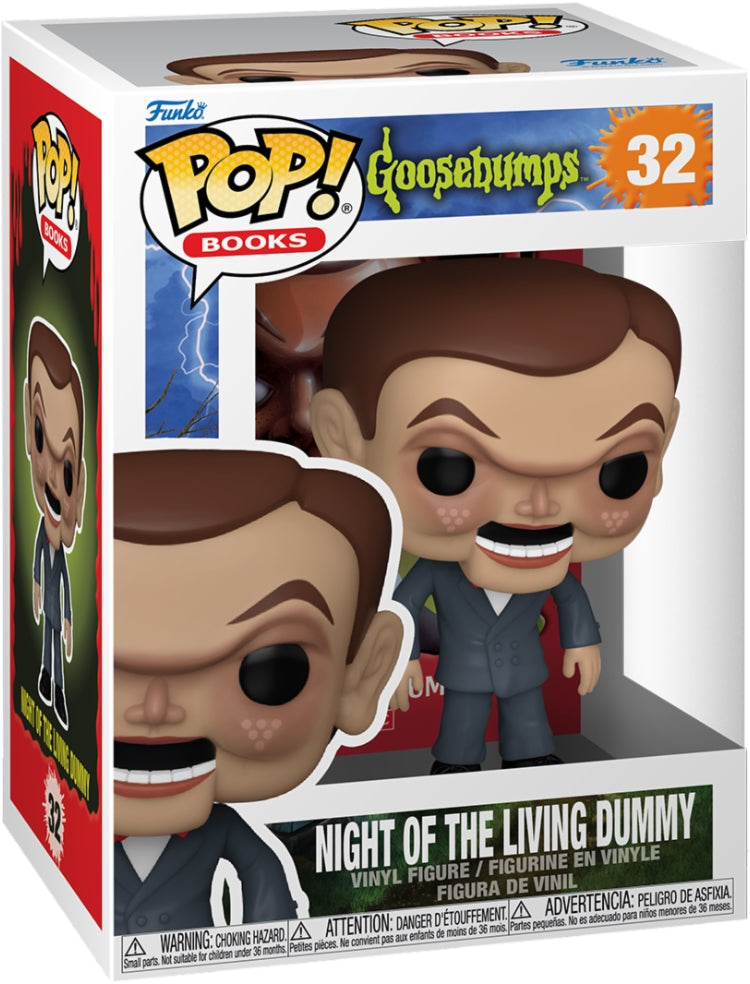 Goosebumps: Funko Pop! Books - Night Of The Living Dummy (Vinyl Figure 32)