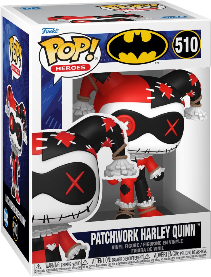 DC Comics: Funko Pop! Heroes - Patchwork Harley (Vinyl Figure 510)