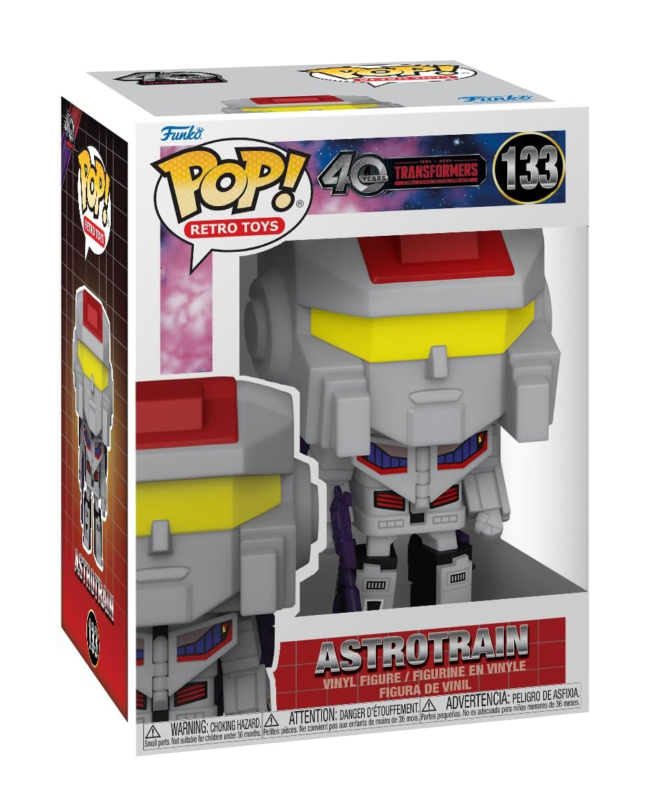 Transformers: Funko Pop! Retro Toys - Astrotrain (Vinyl Figure 133)