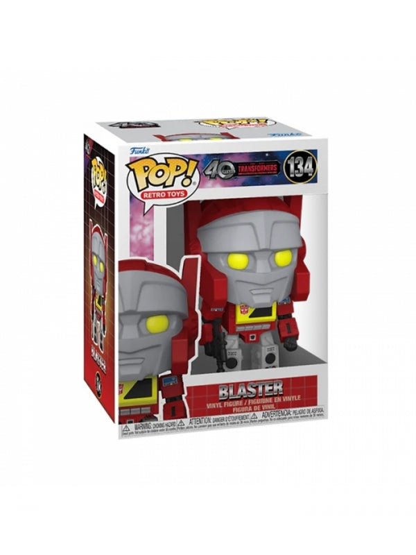 Transformers: Funko Pop! Retro Toys - Blaster (Vinyl Figure 134)