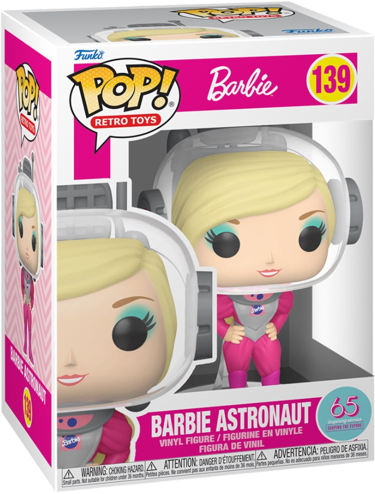 Barbie: Funko Pop! Retro Toys - Barbie Astronaut (Vinyl Figure 139)