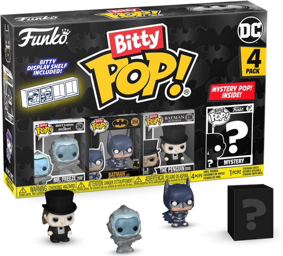 Dc Comics: Funko Bitty Pop - Batman 85th - Freeze 4PK