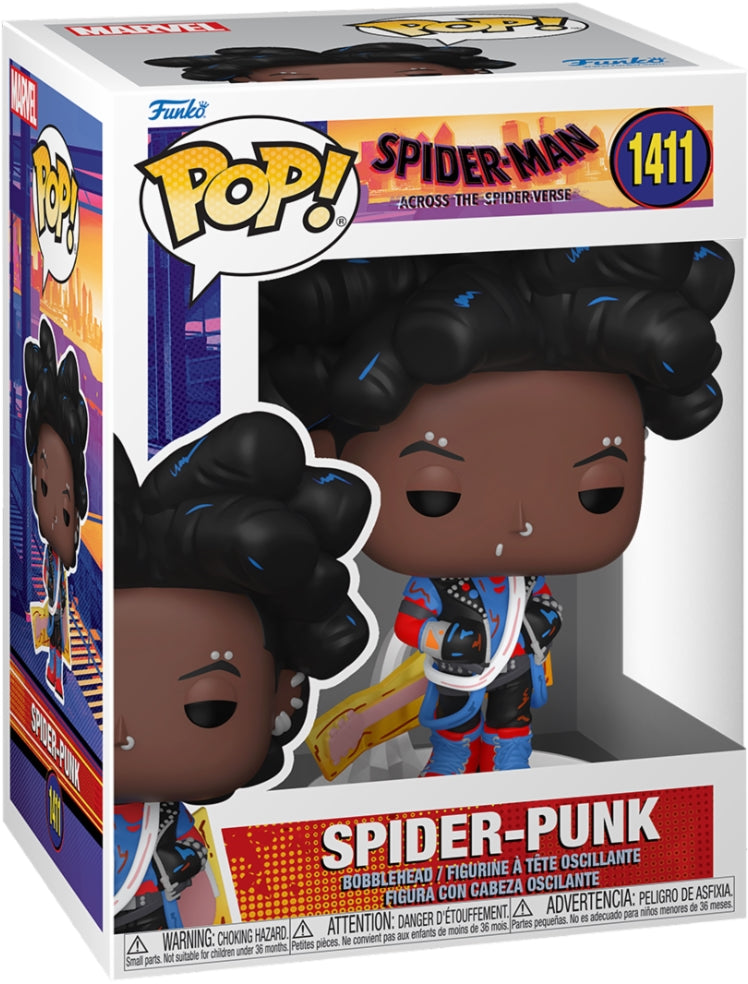 Marvel: Funko Pop! - Spider-Man The Spiderverse - Spider-Punk (Vinyl Figure 1411)