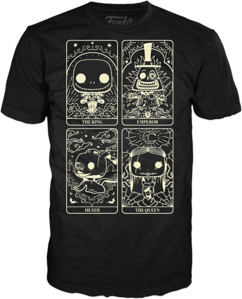 Disney: Funko Pop&Tee - The Nightmare Before Christmas - Tarot Card Tg. XL