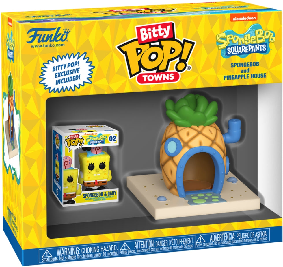 Spongebob: Funko Bitty Pop Town - Spongebob at Home