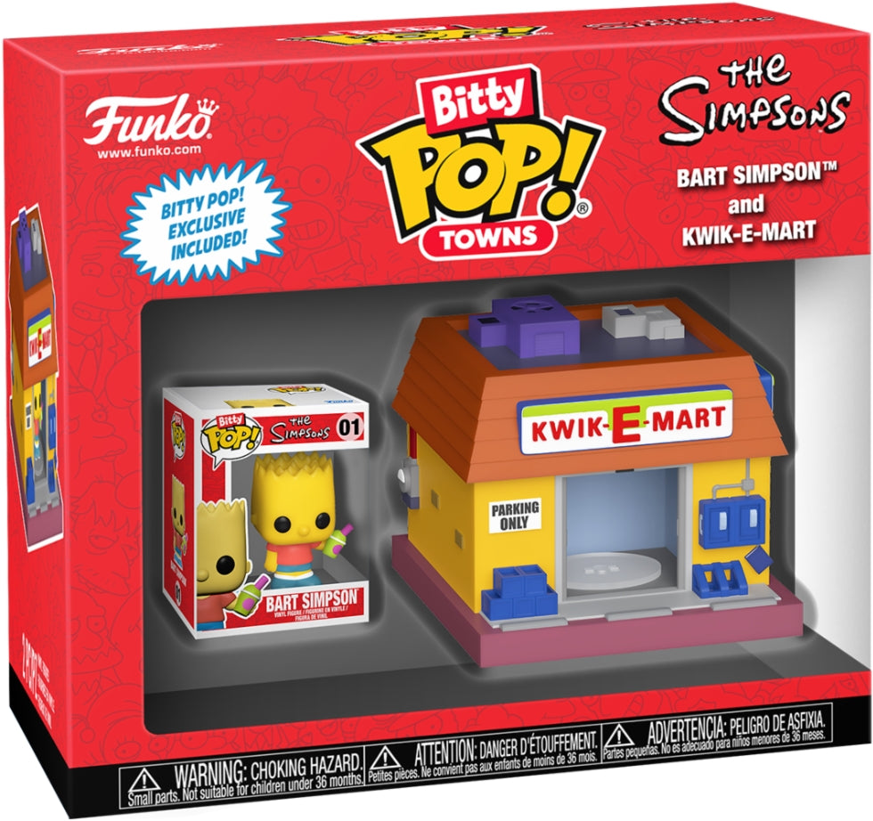 Simpsons (The): Funko Bitty Pop! Town - Kwik-E-Mart