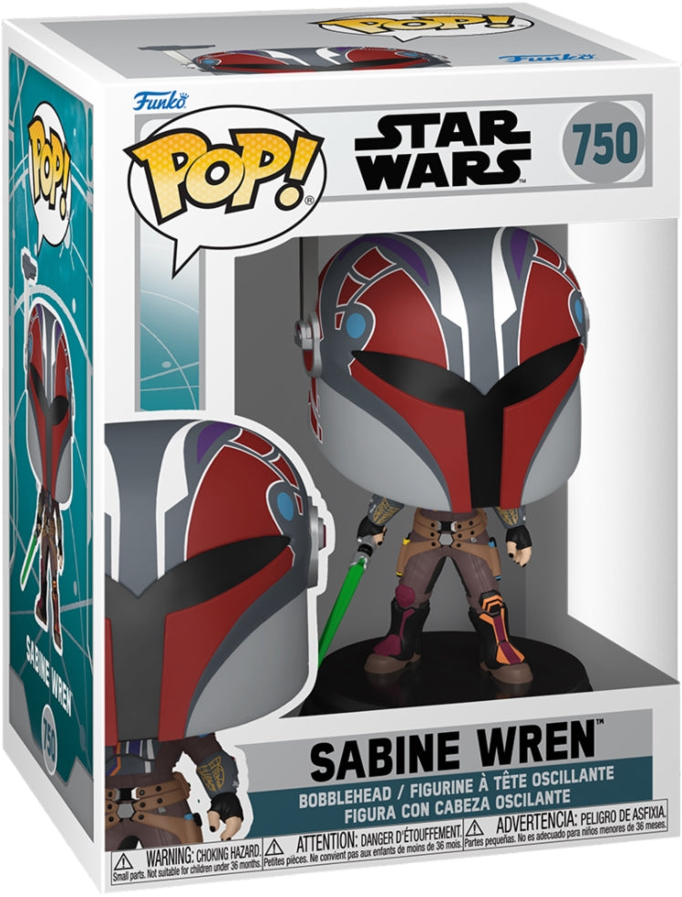 Star Wars: Funko Pop! - Ahsoka - Sabine Wren (Vinyl Figure 750)