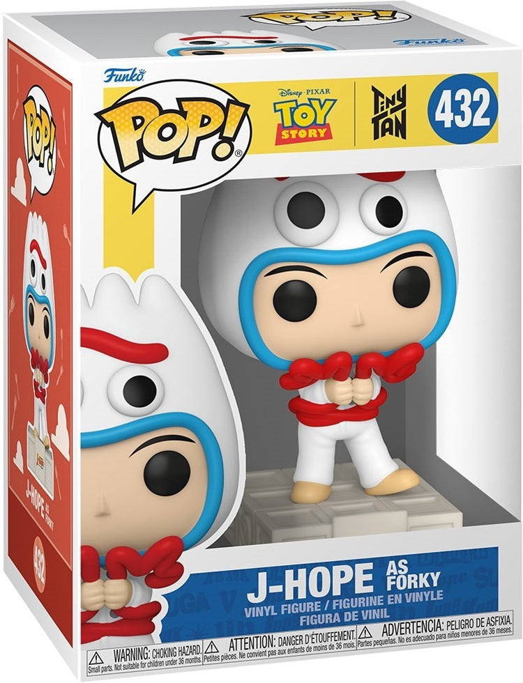 Bts: Funko Pop! Rocks - Toy Story X Tiny Tan - J - Hope As Forky