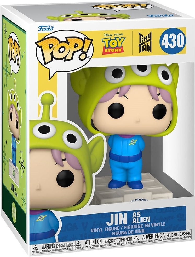 Bts: Funko Pop! Rocks - Toy Story X Tiny Tan - Jin As Alien