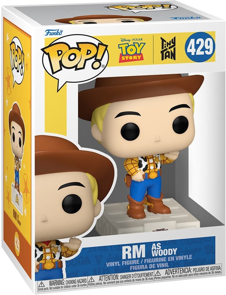 Bts: Funko Pop! Rocks - Toy Story X Tiny Tan - Rm As Woody