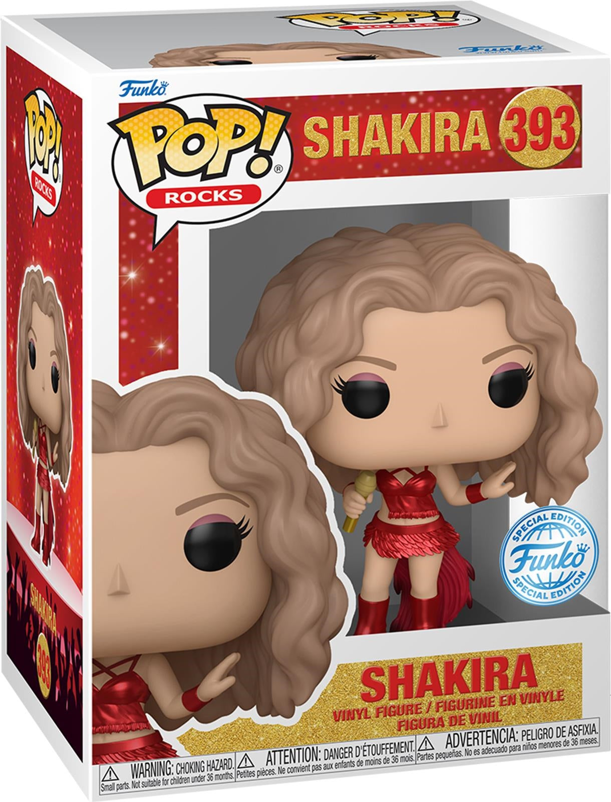 Shakira: Funko Pop! Rocks - Shakira (Super Bowl) (Vinyl Figure 393)