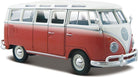 Maisto: Volkswagen Van Samba 1:24 (Blu / Rosso) (Modellino Die-Cast)