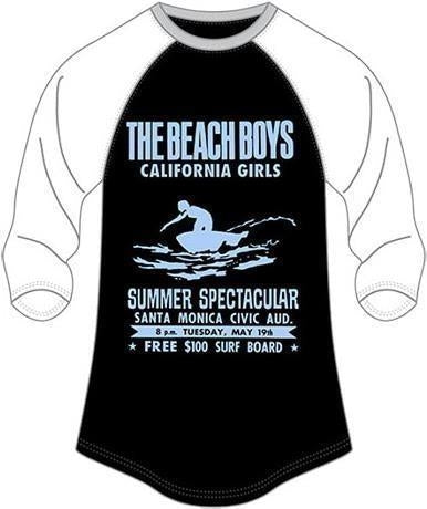 Beach Boys (The): Rock Off - Spectacular (Baseball Shirt Donna Tg. 12)
