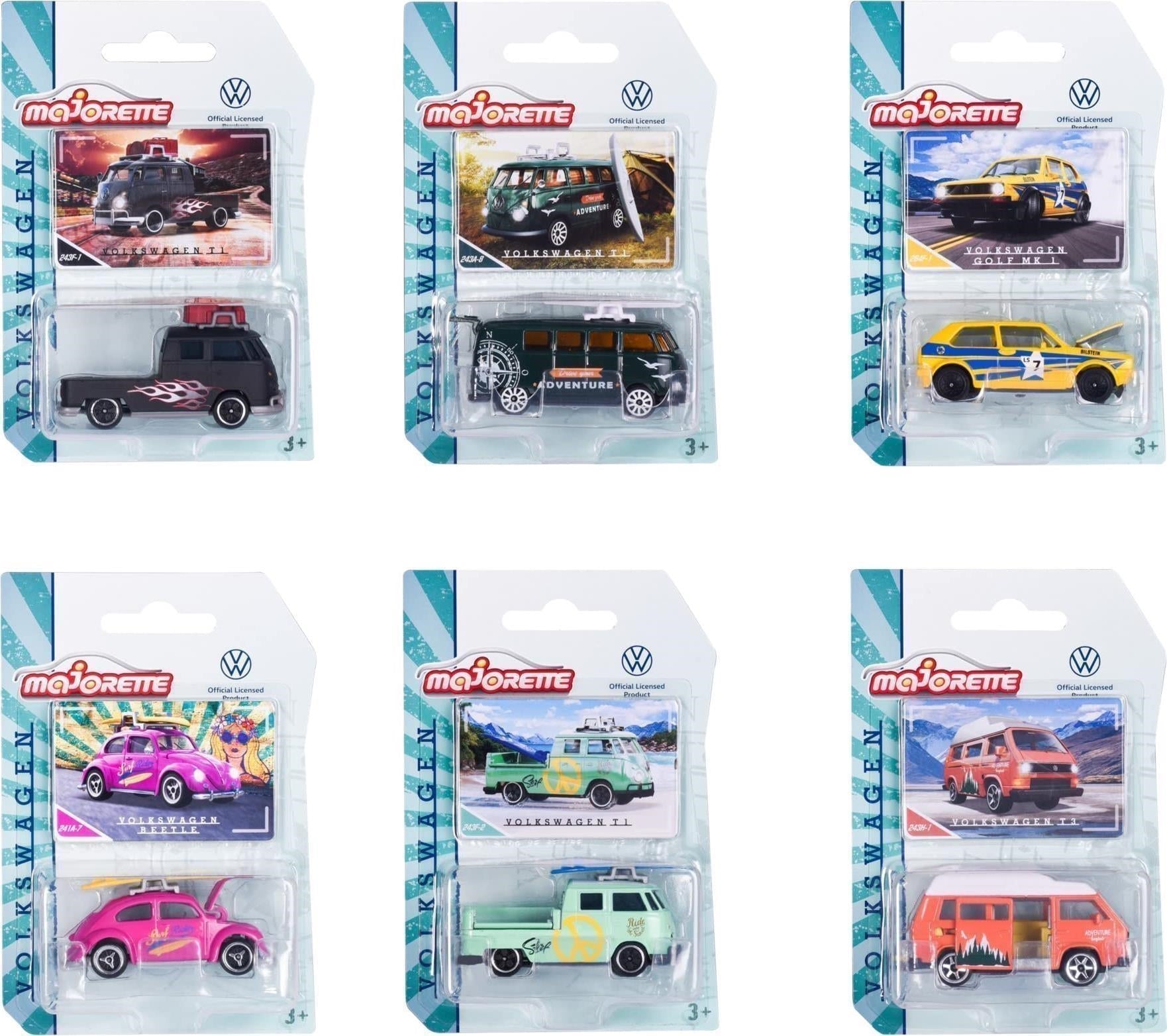 Majorette: Volkswagen The Originals Premium (Assortimento)