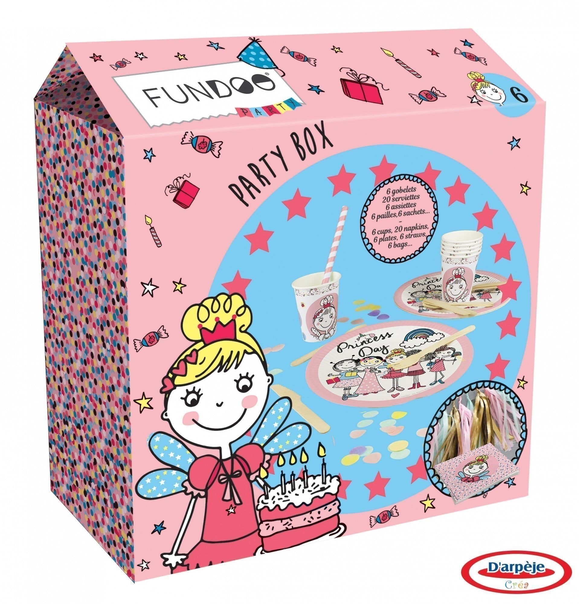 DArpeje: CFUN210 - Fundoo - Party Box Per 6 Bambini